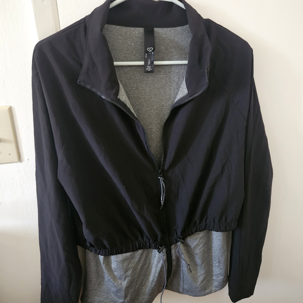 Black and Gray Athletic Women's Jacket